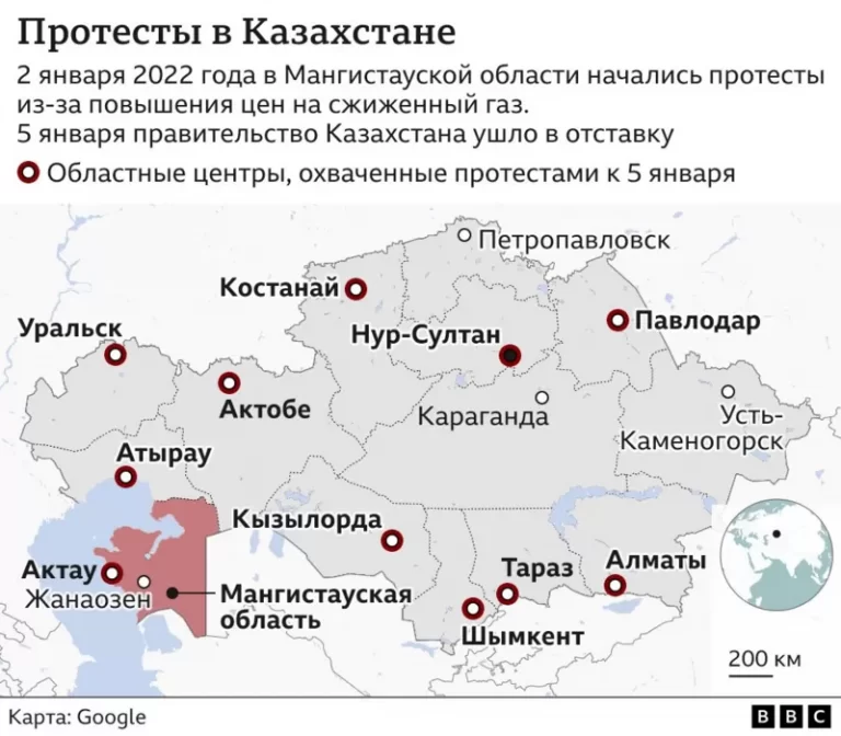 Джузы в казахстане карта